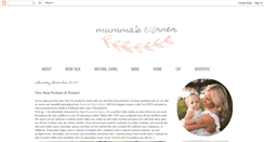 Desktop Screenshot of mummascorner.com